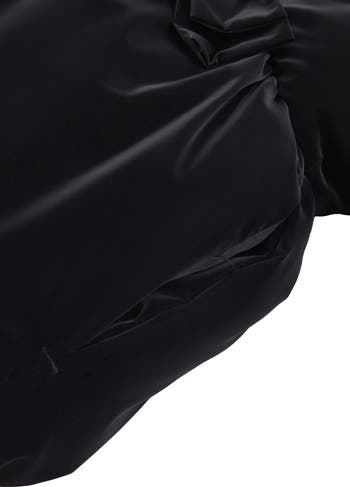 Kids' Luxe Bow Puffer Coat