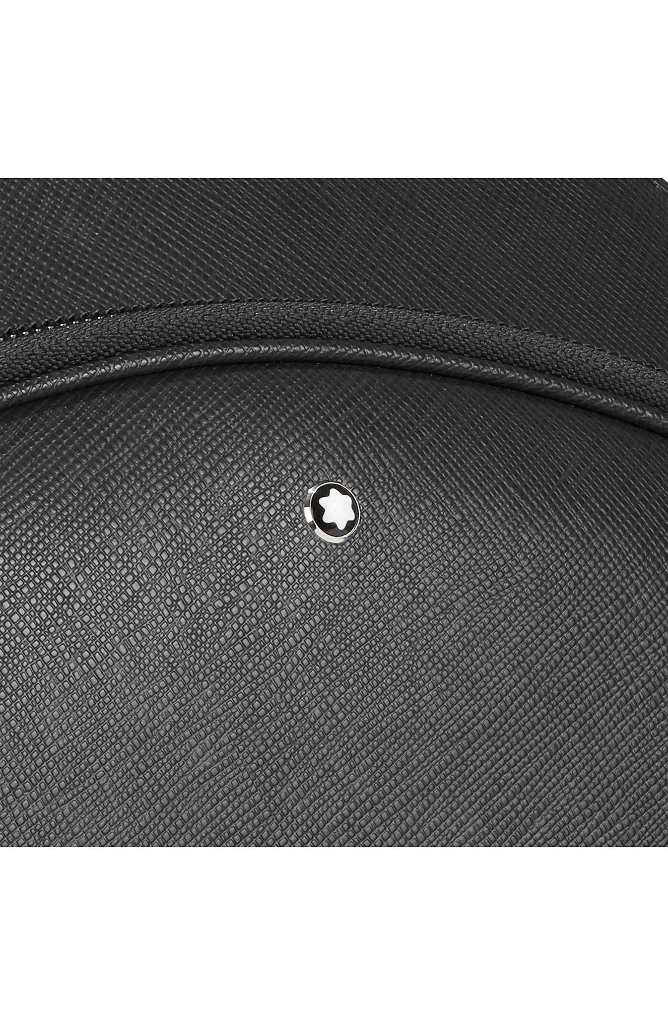 Montblanc Sartorial Leather Backpack, Alternate, color, 