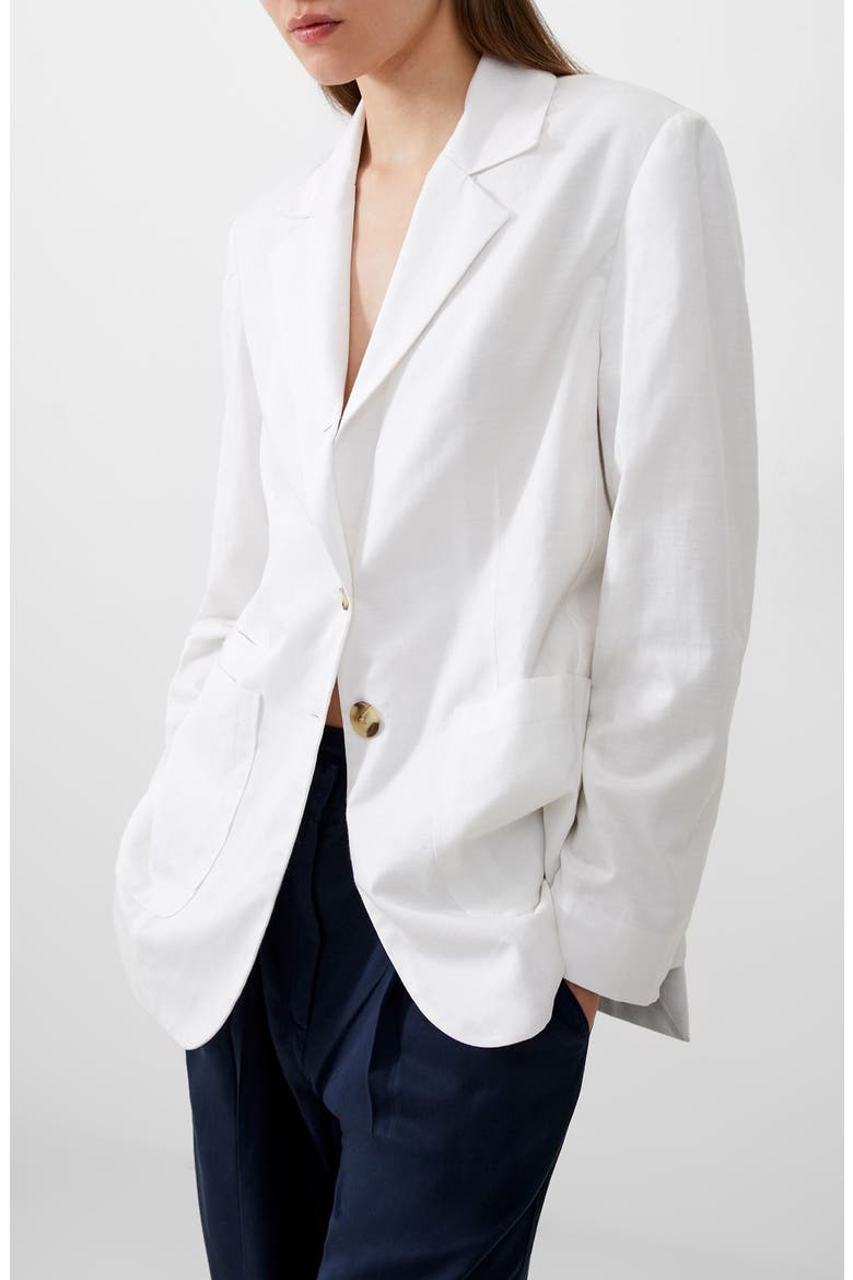 Alania Blazer, Main, color, SUMMER WHITE
