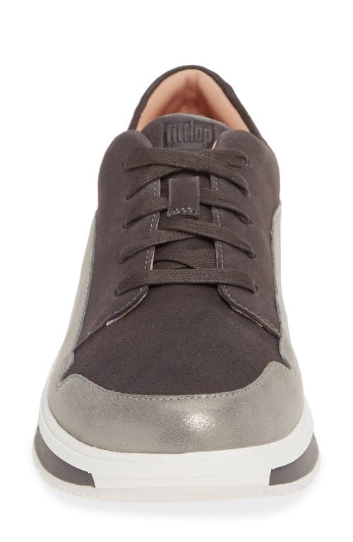 Fitflop Freya Sneaker In Grey Suede
