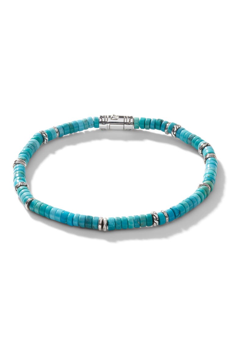 Heishi Bracelet, Main, color, TURQUOISE