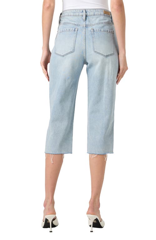BLANKNYC BLANKNYC RAW HEM CUTOFF CROP CAPRI JEANS 