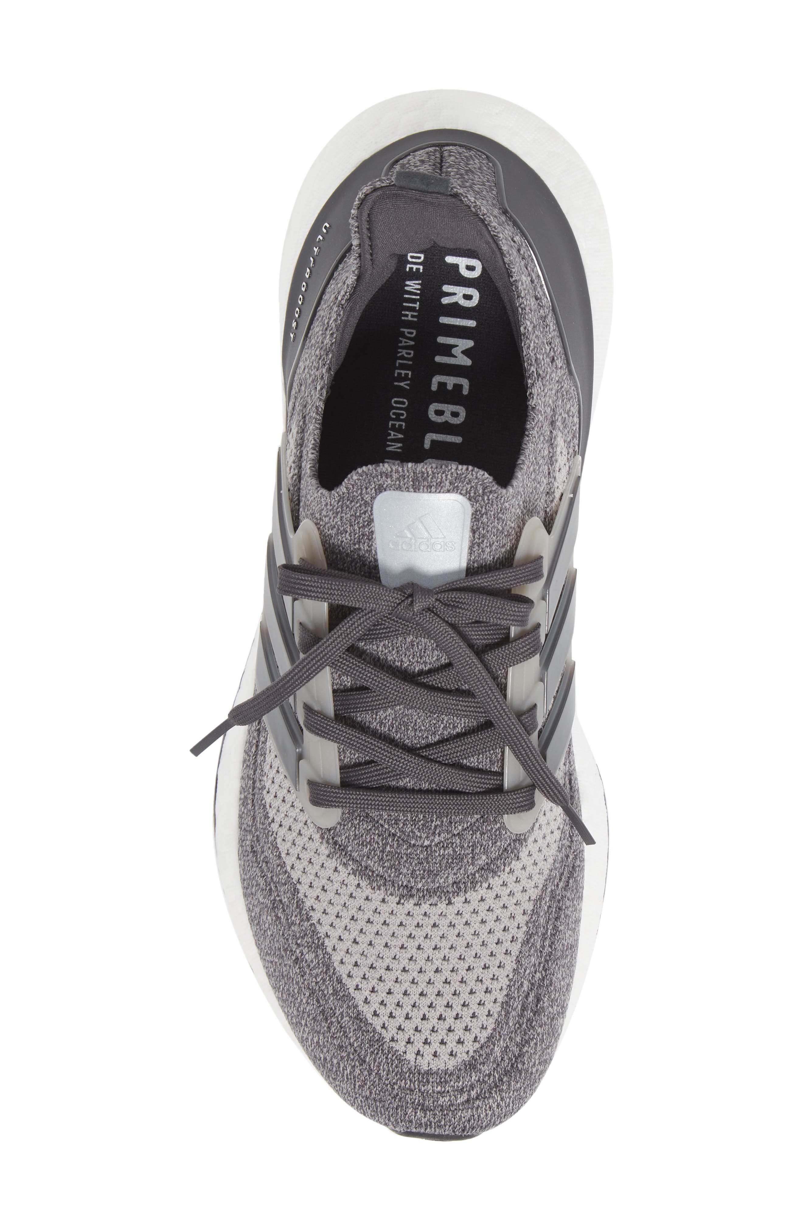 Ultraboost 21 Running Shoe, Alternate, color, GREY TEXTURED