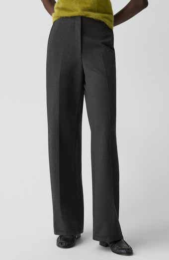 Mélange Wide Leg Pants