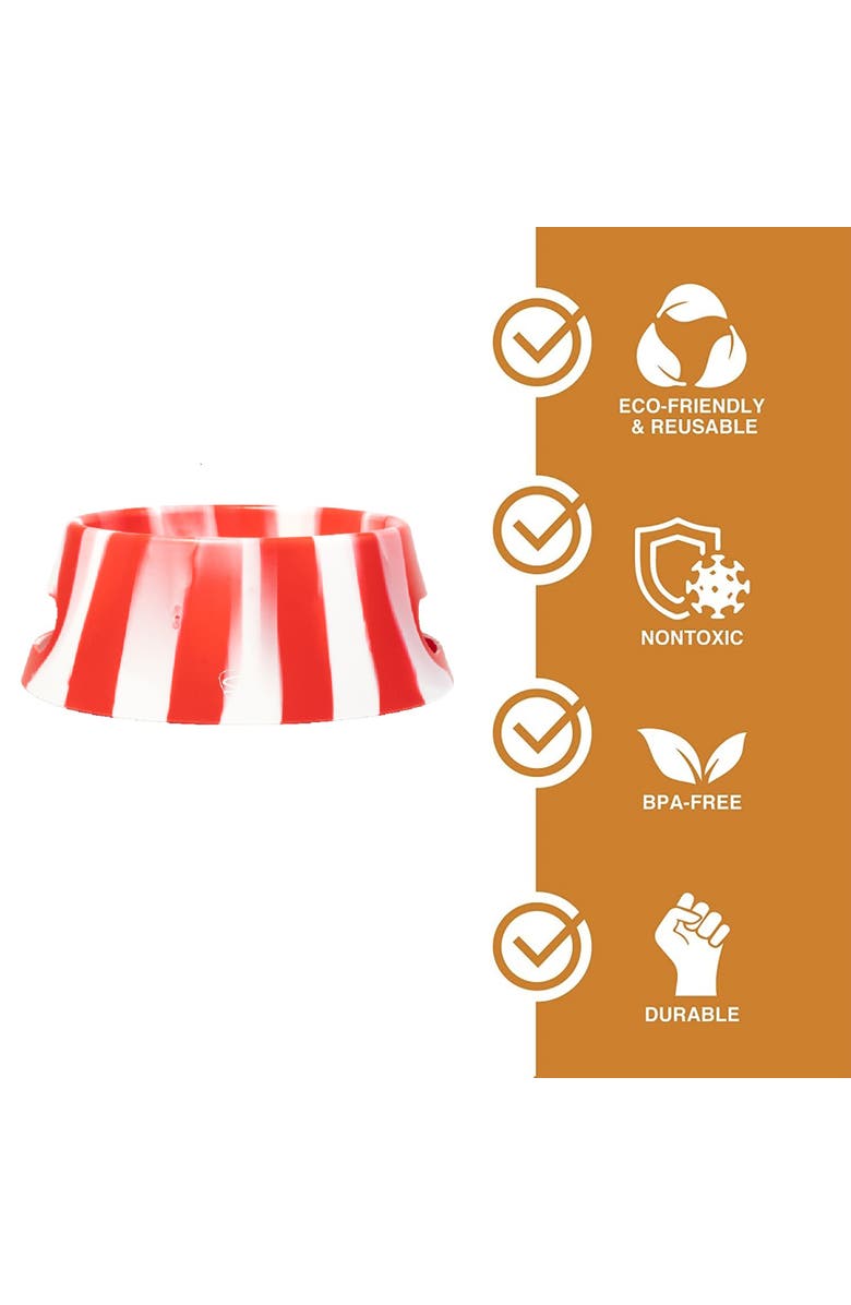 Silipint Aquafur Silicone 18Oz Dog Bowl, Colapsible/Foldable, Peppermint, Alternate, color, 