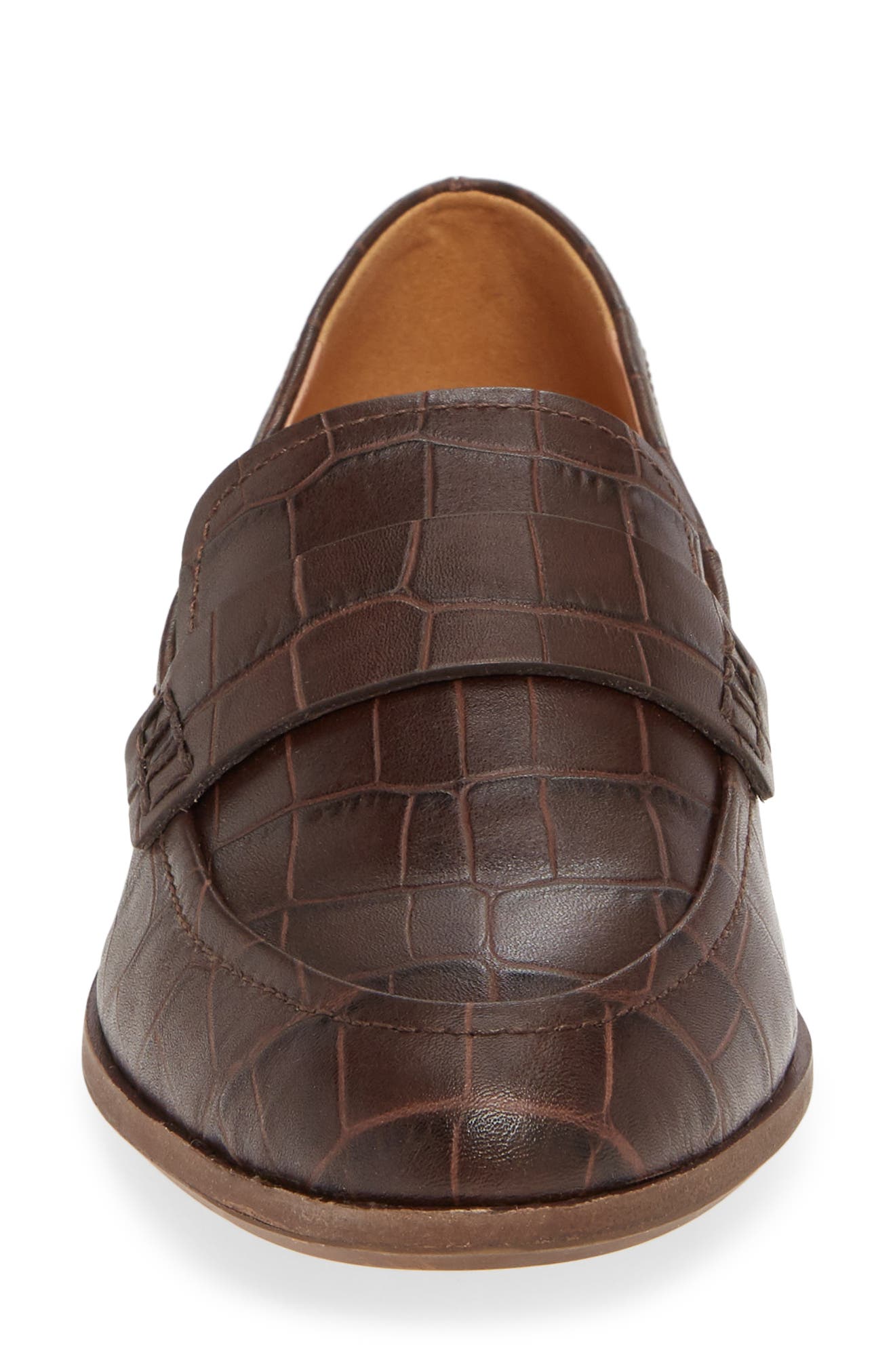The Alex Loafer, Alternate, color, DARK COFFEE