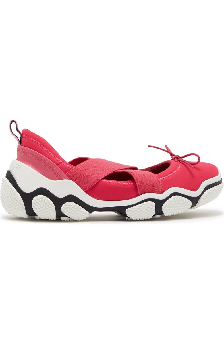 RED Valentino Gored Strap Sneaker Flat, Alternate, color,