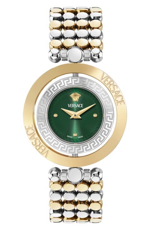 Eon Jewel Two Tone Bracelet Watch