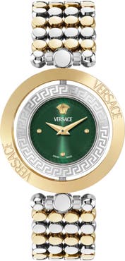 Versace Eon Jewel Two Tone Bracelet Watch