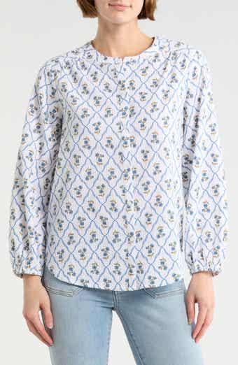 Lucky Brand Print Button-Up Shirt
