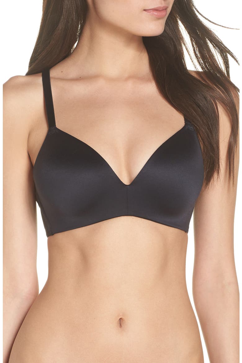 Future Foundation Wireless T-Shirt Bra, Main, color, NIGHT