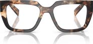 Prada 52mm Square Optical Glasses