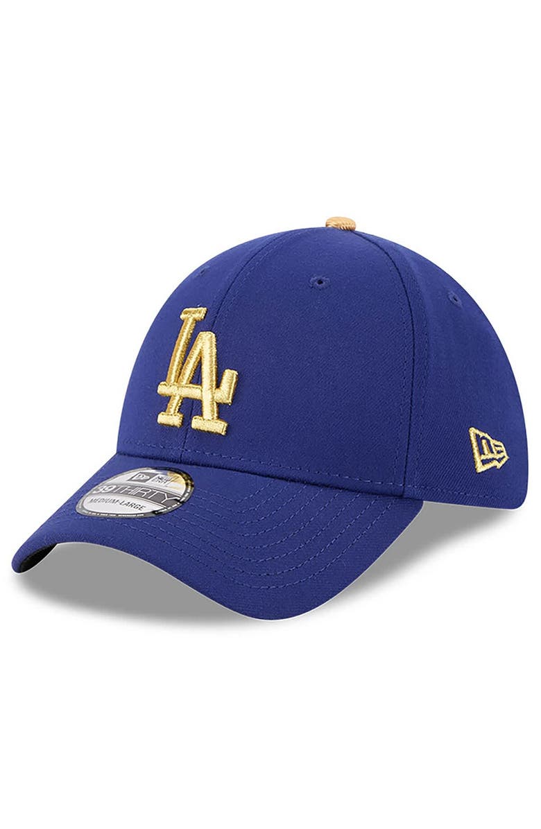 New Era Men's New Era  Royal Los Angeles Dodgers 2025 Gold Collection 39THIRTY Flex Hat, Alternate, color, 