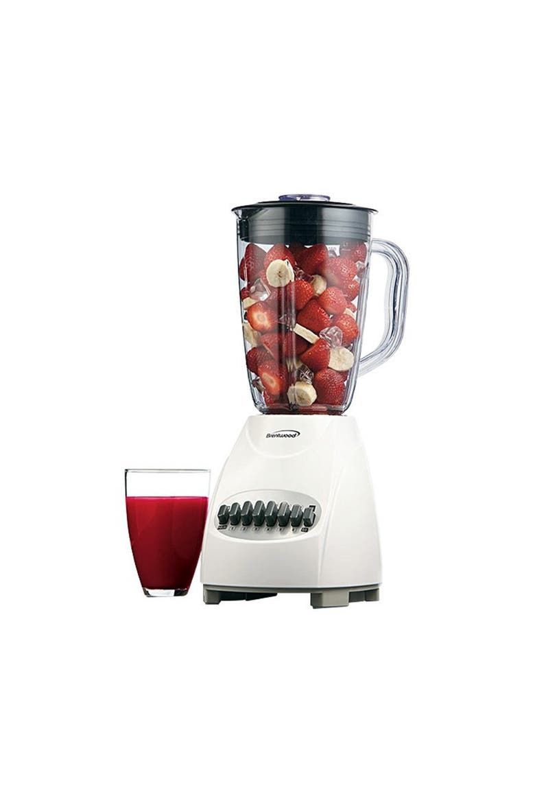 12 Speed Blender with Plastic Jar, Alternate, color, White