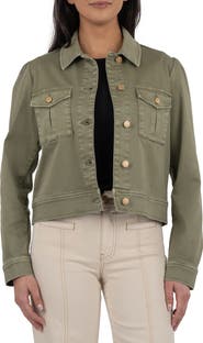 KUT from the Kloth Jocelyn Denim Trucker Jacket