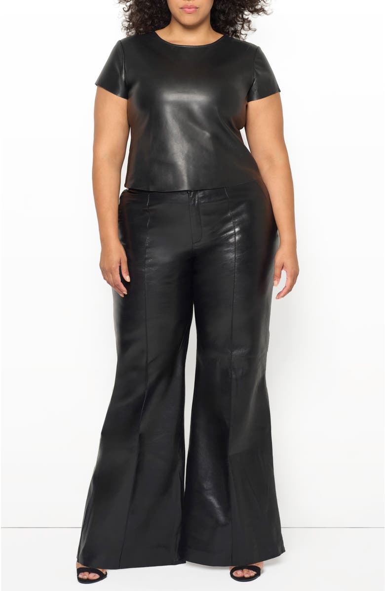 AS by DF Miller Baby Tee, Alternate, color, Black