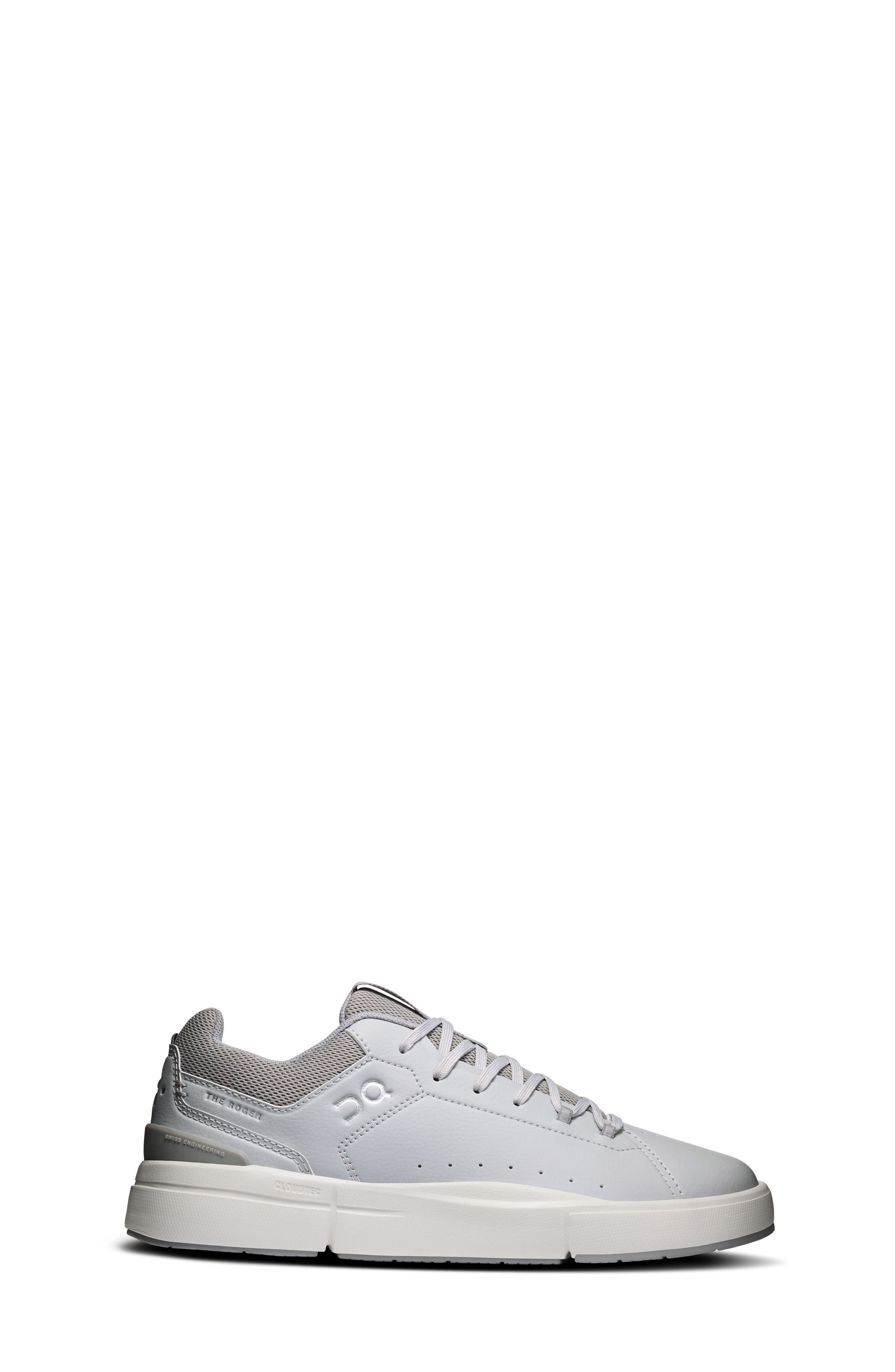 Kids' THE ROGER Youth Tennis Sneaker, Alternate, color, GLACIER/ ALLOY