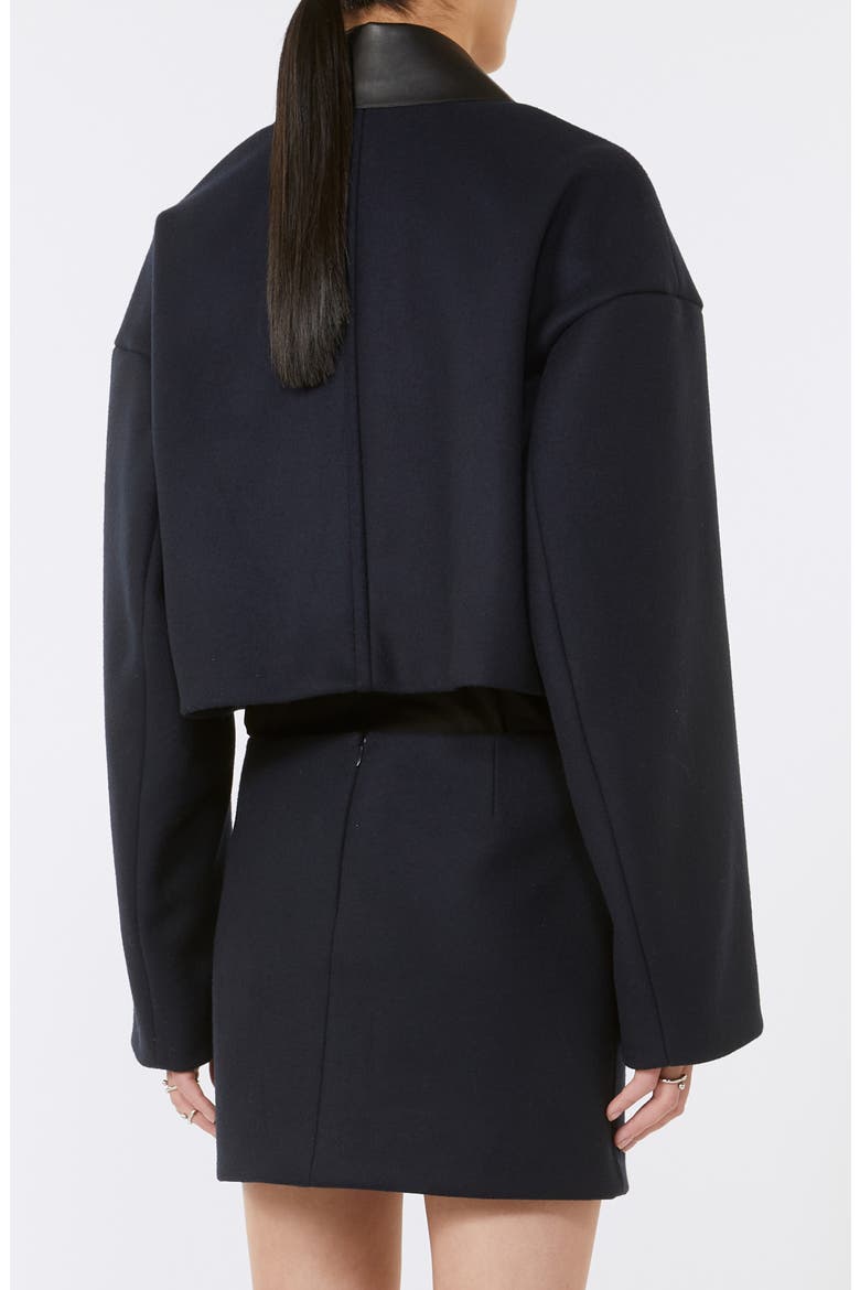 Vacuo Wool Crop Jacket, Alternate, color, MIDNIGHT BLUE