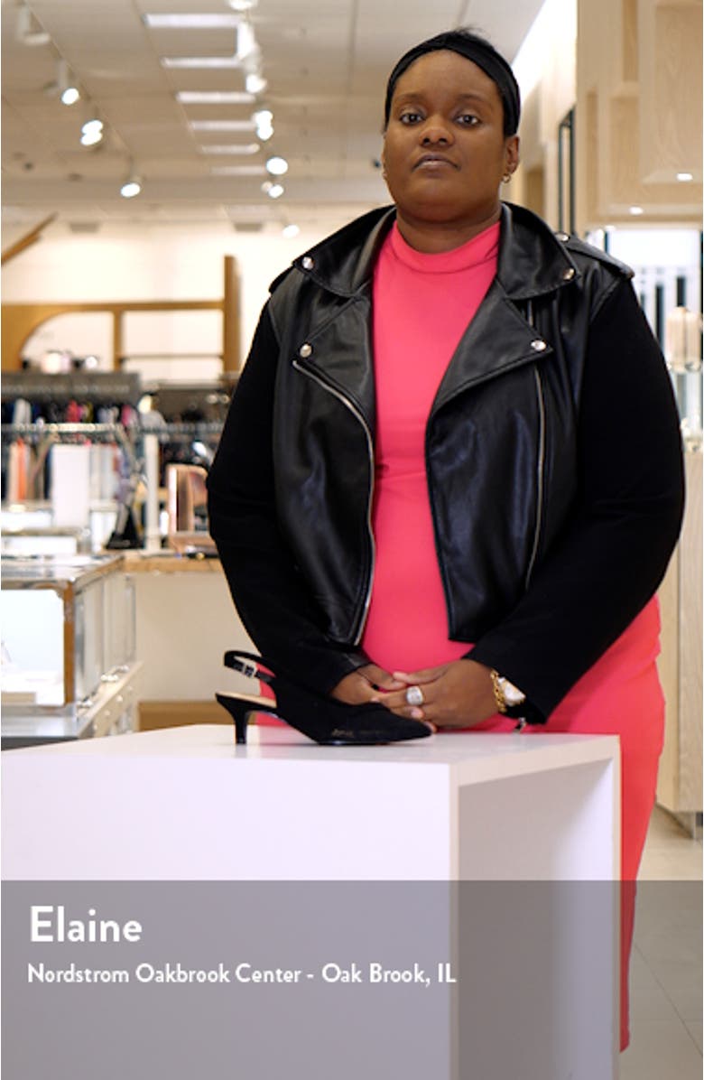 Marquette Pointed Toe Slingback Pump, sales video thumbnail