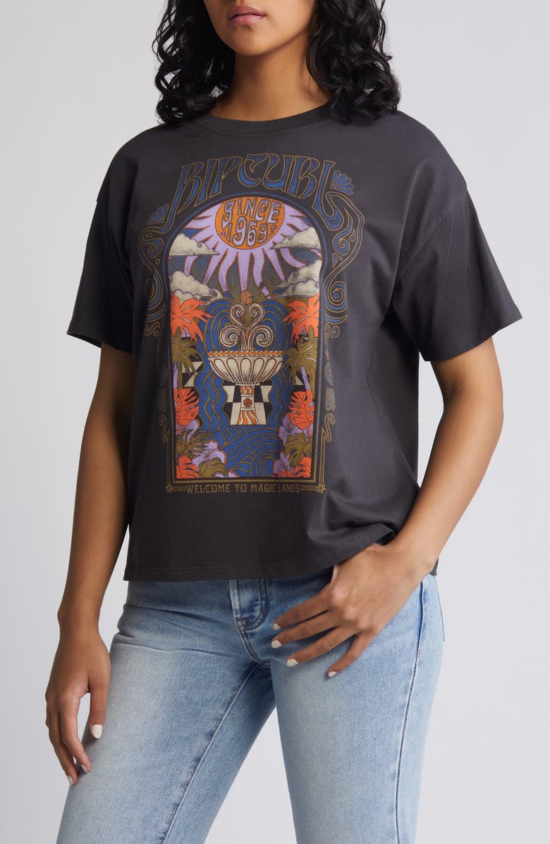 Rip Curl Alchemy Oversize Logo Graphic T-Shirt, Main, color, 