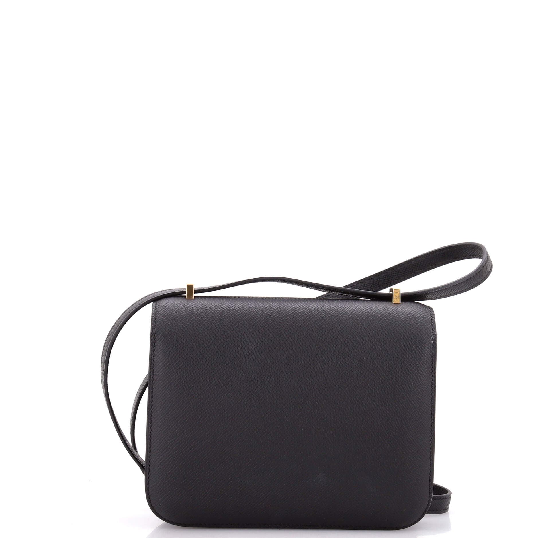 Pre-Owned Hermes Constance NM Bag Epsom 18, Alternate, color, Noir