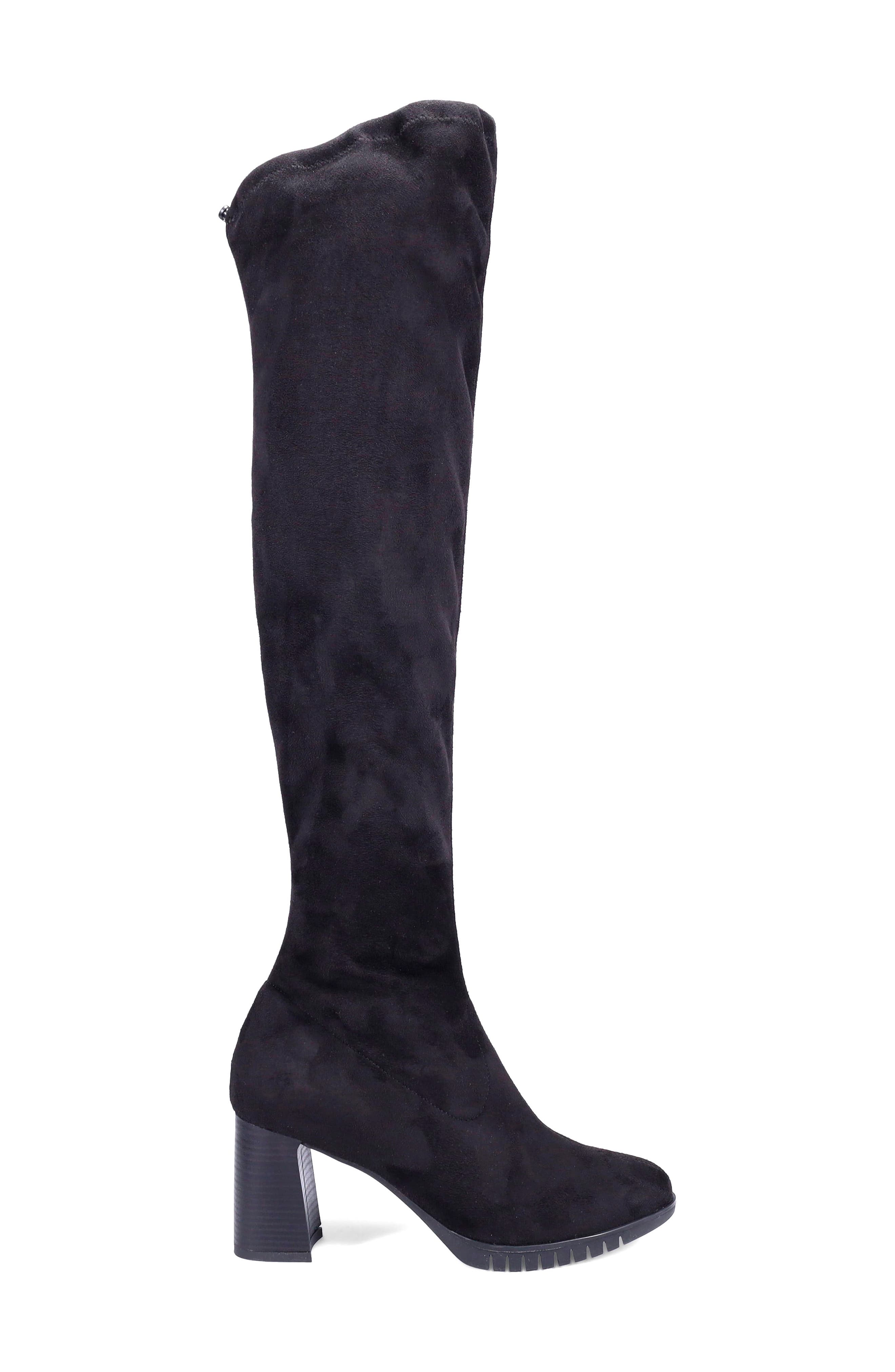 Fabia Over the Knee Boot, Alternate, color, ONYX