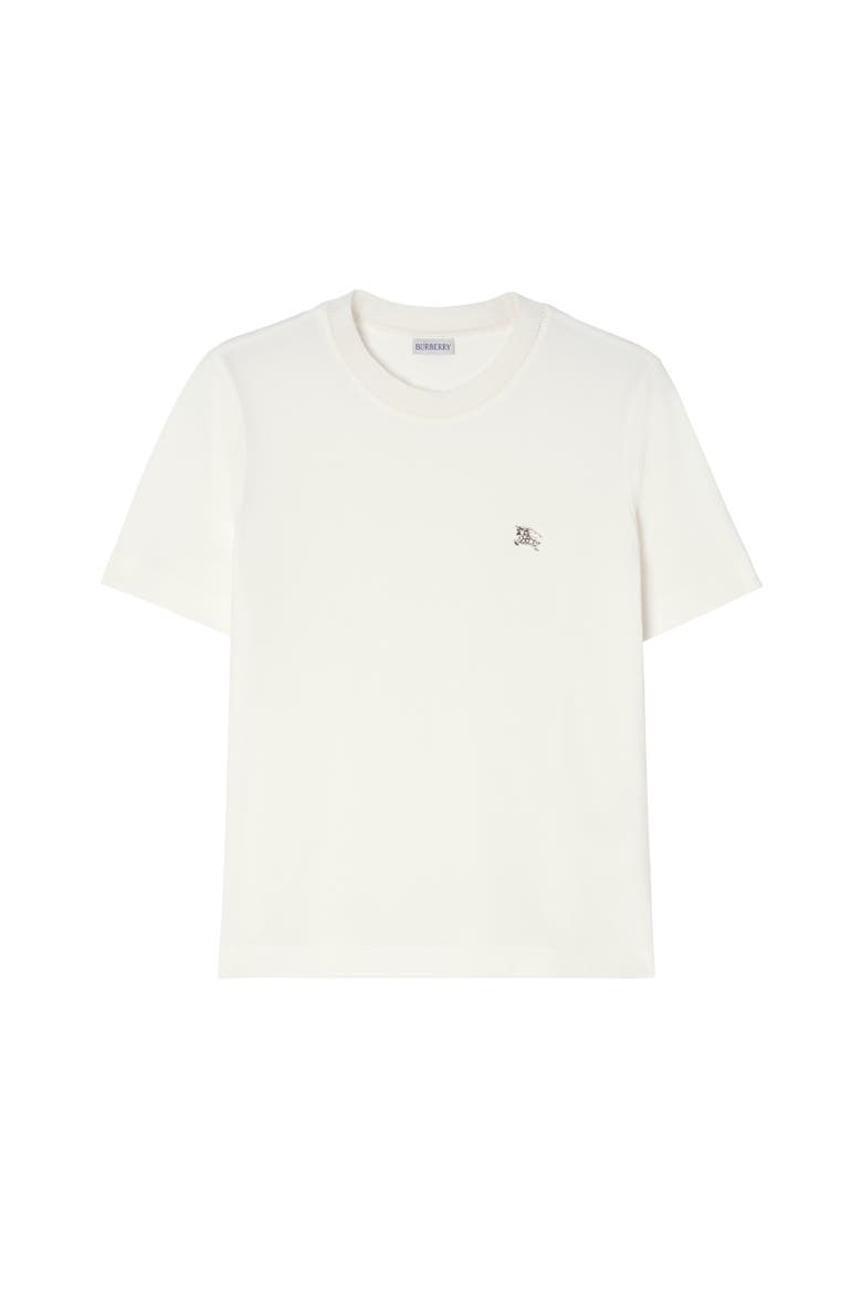 Knight Jewel Cotton T-shirt, Alternate, color, Chalk white