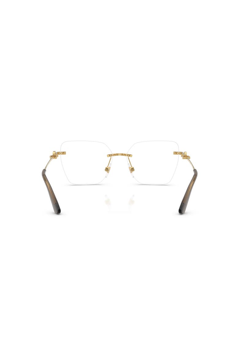 56mm Cat Eye optical glasses, Alternate, color, Gold