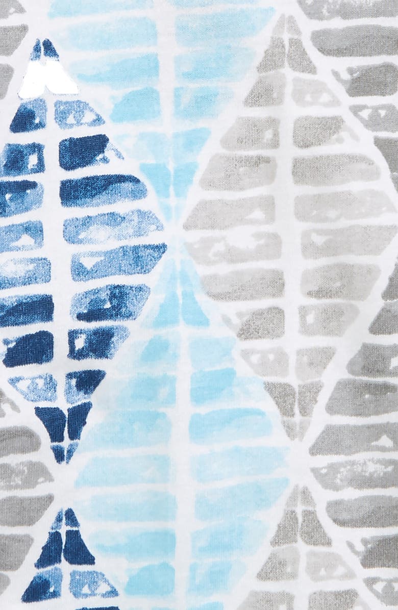 Burt's Bees Baby 2-Pack Graphic Organic Cotton Rompers, Alternate, color, 