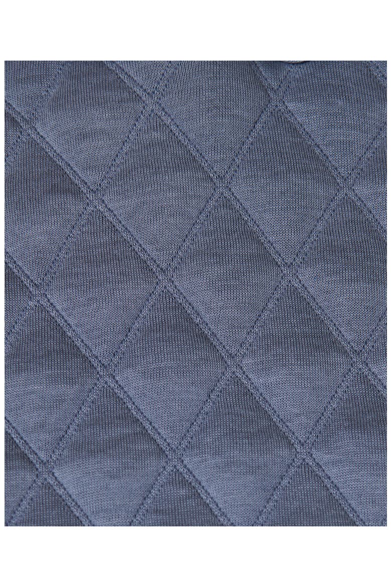 Sandwash Quilted Hoodie, Alternate, color, ENDLESS BLUE