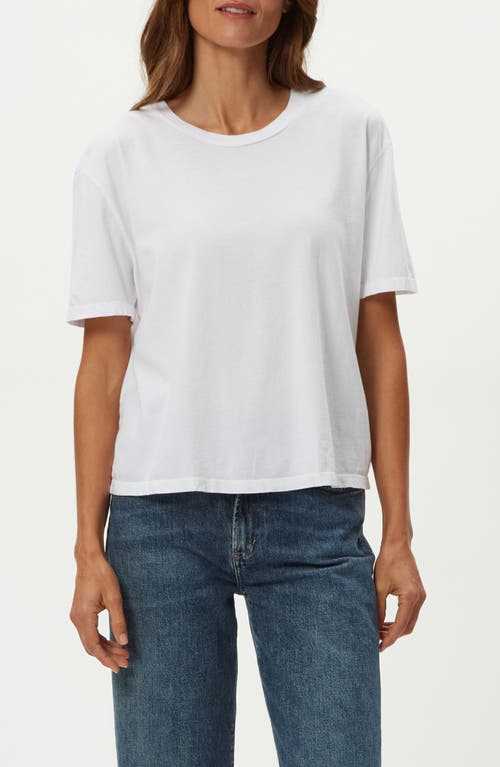 Michael Stars Nina Cotton T-shirt In White
