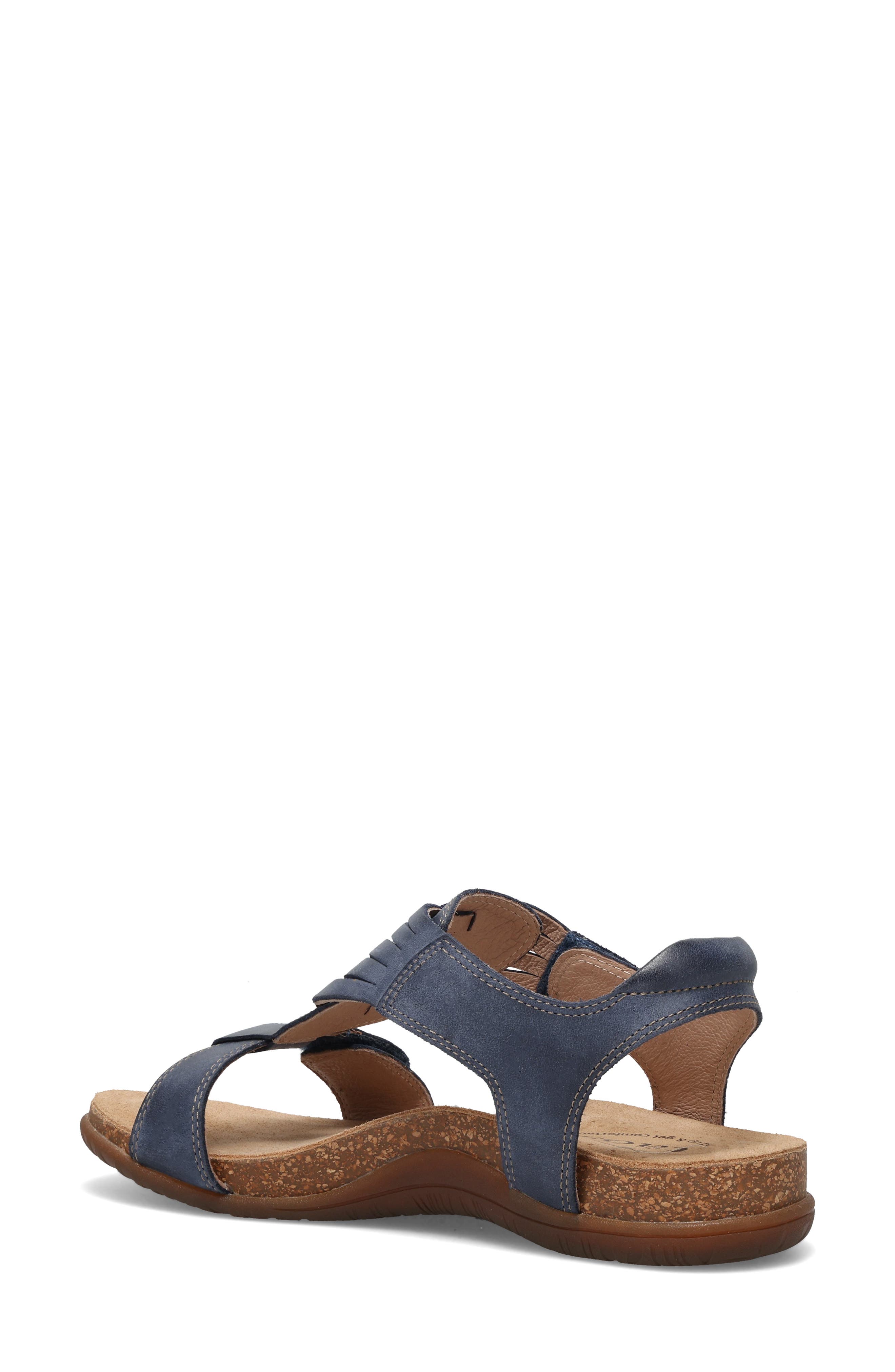 Wonderful Ankle Strap Sandal, Alternate, color, DARK BLUE