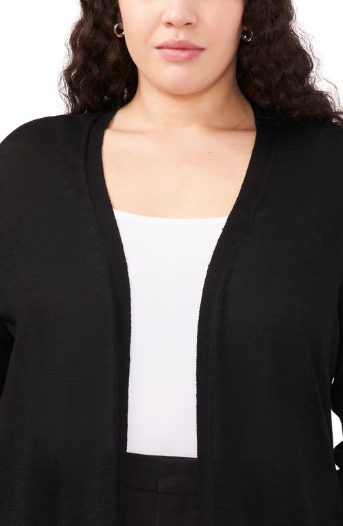 Halogenr Halogen(r) Side Slit Linen Blend Cardigan