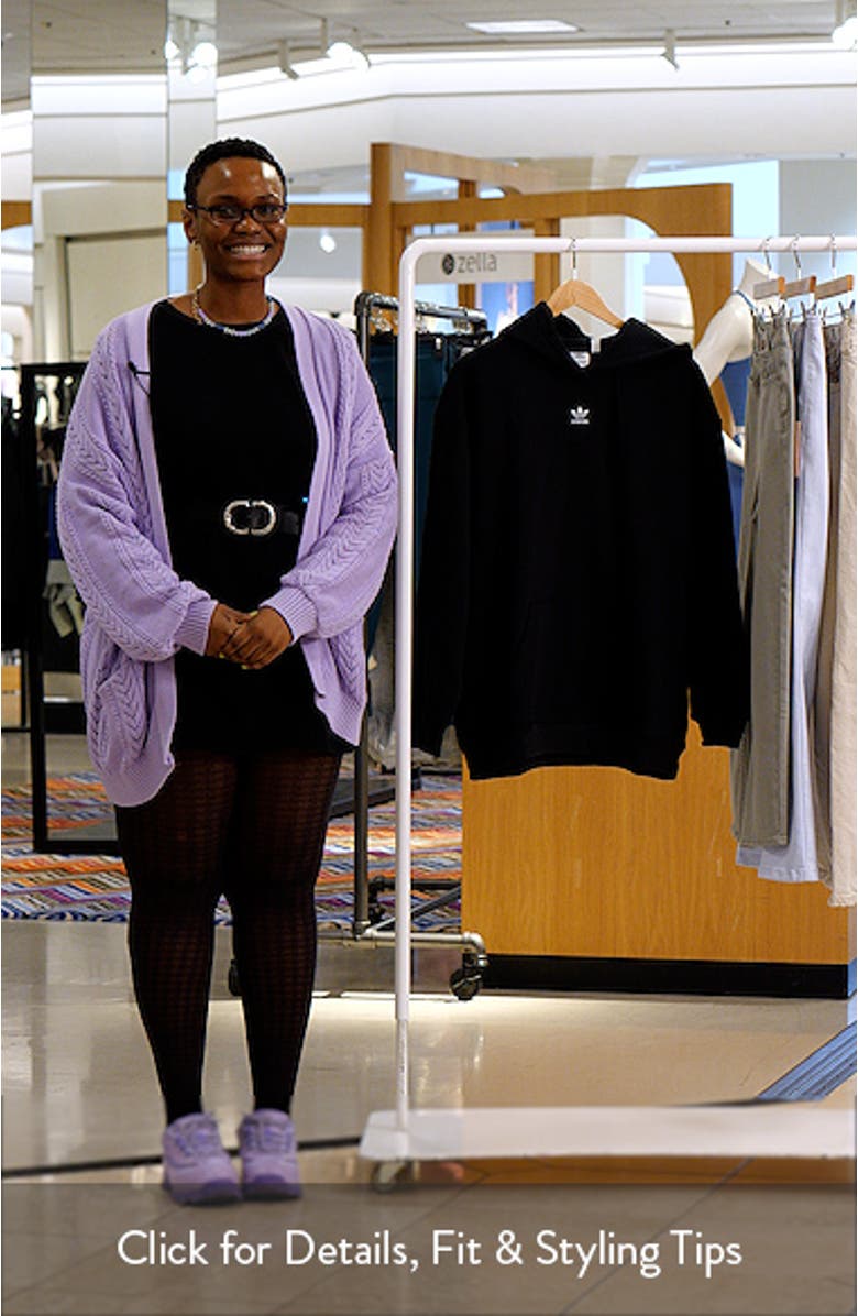 Trefoil Essentials Oversized Lifestyle Hoodie, sales video thumbnail