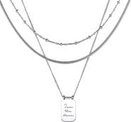 Mantra I Am the Storm - Layered Necklace