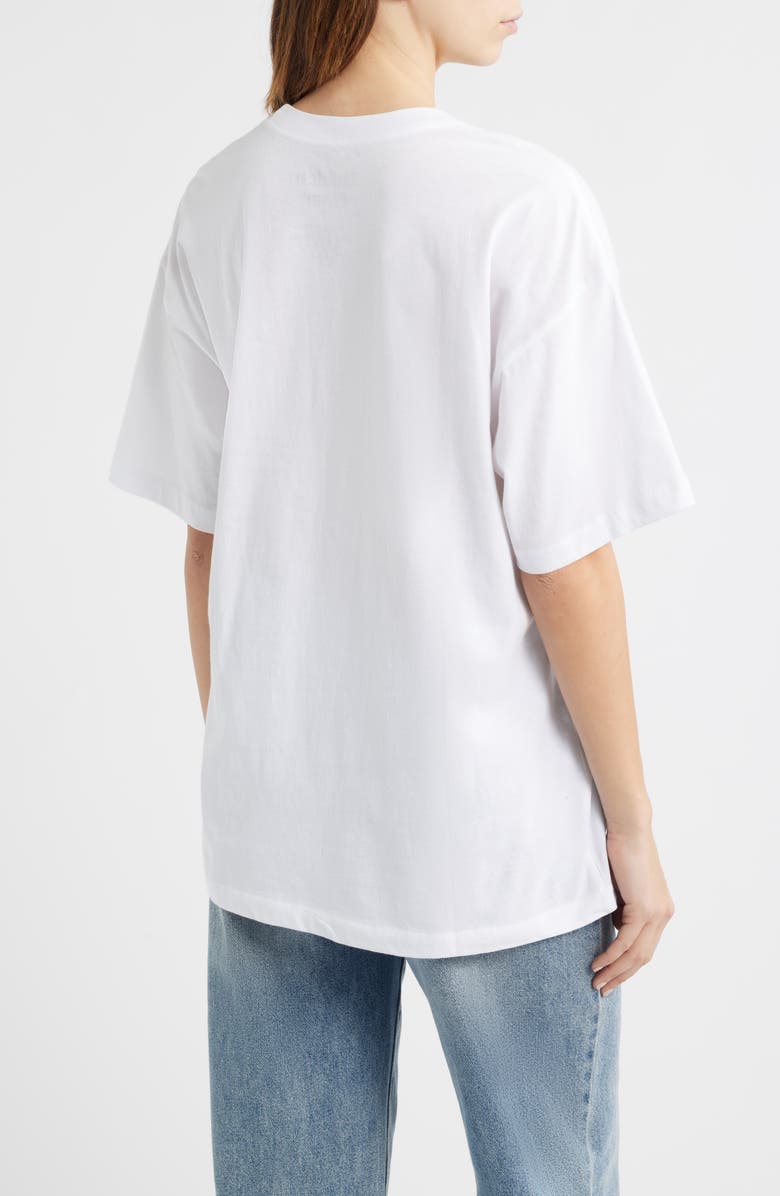 GOLDEN HOUR Tropical Cotton Graphic T-Shirt, Alternate, color, Bright White