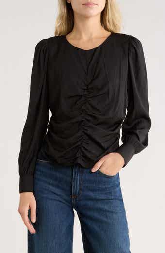 Desigual Long Sleeve Woven Top