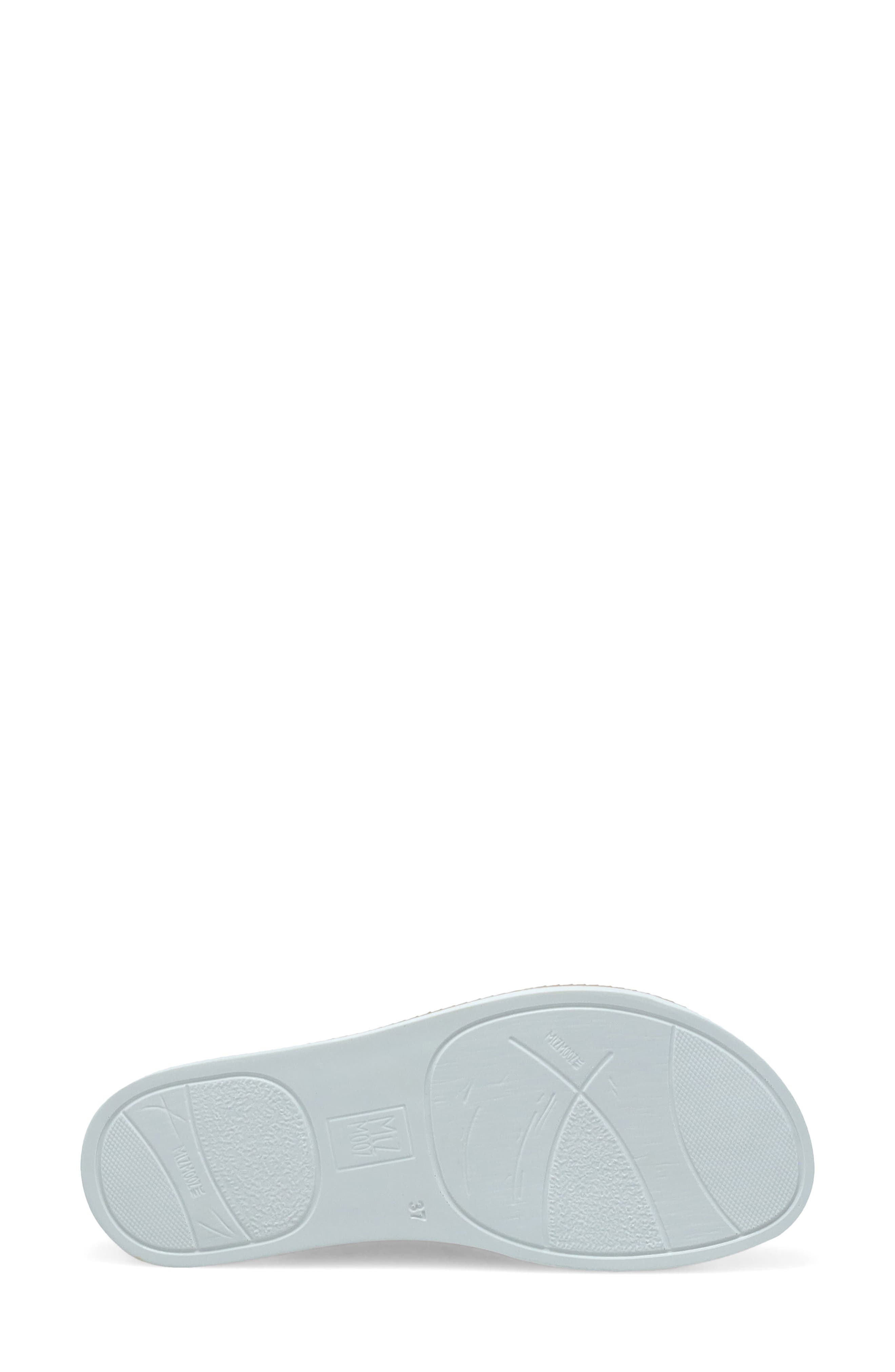 Erin Platform Wedge Slide Sandal, Alternate, color, SCARLET
