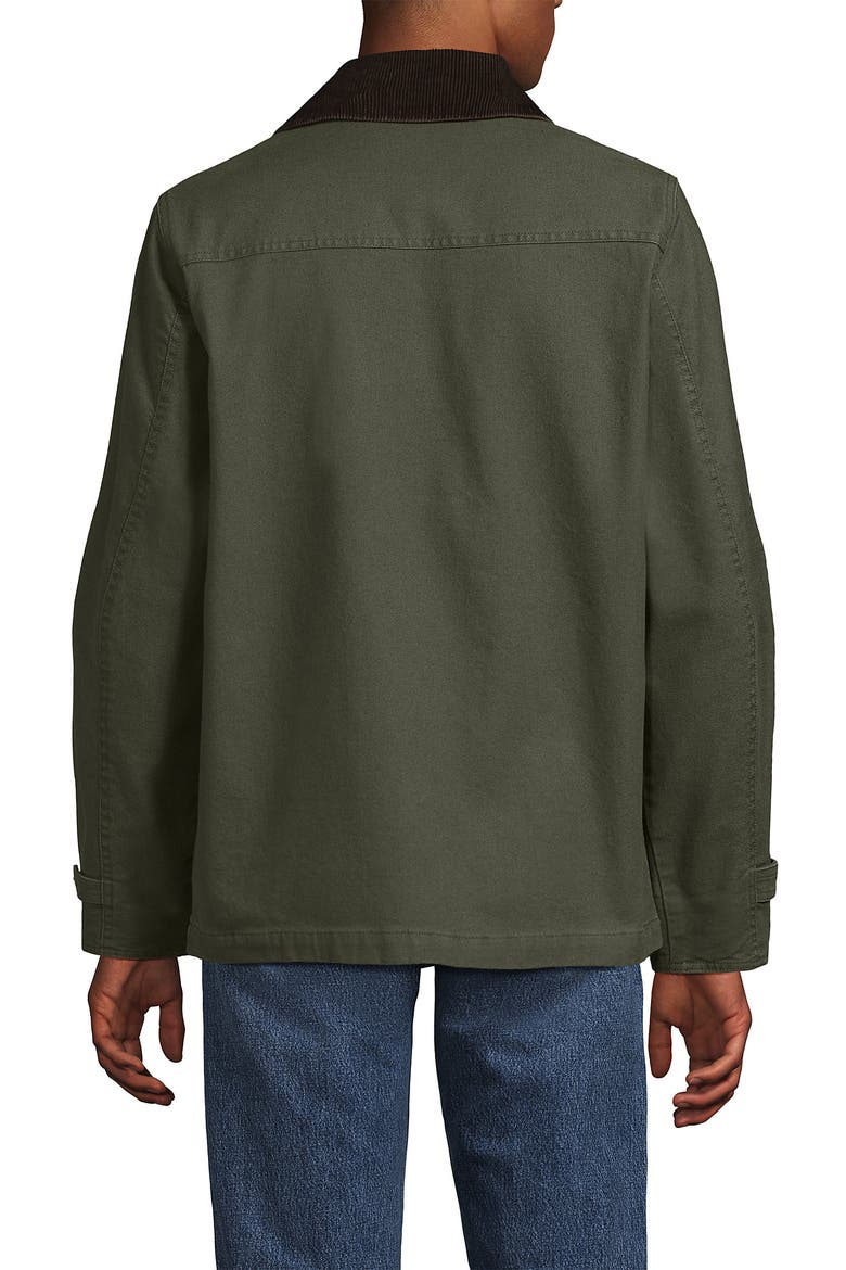 Canvas Barn Jacket, Alternate, color, Forest Moss