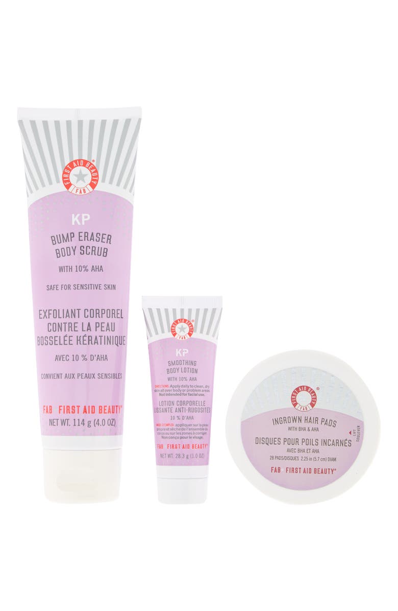 First Aid Beauty Bye Bye Bumps Skin Care Set, Main, color, 