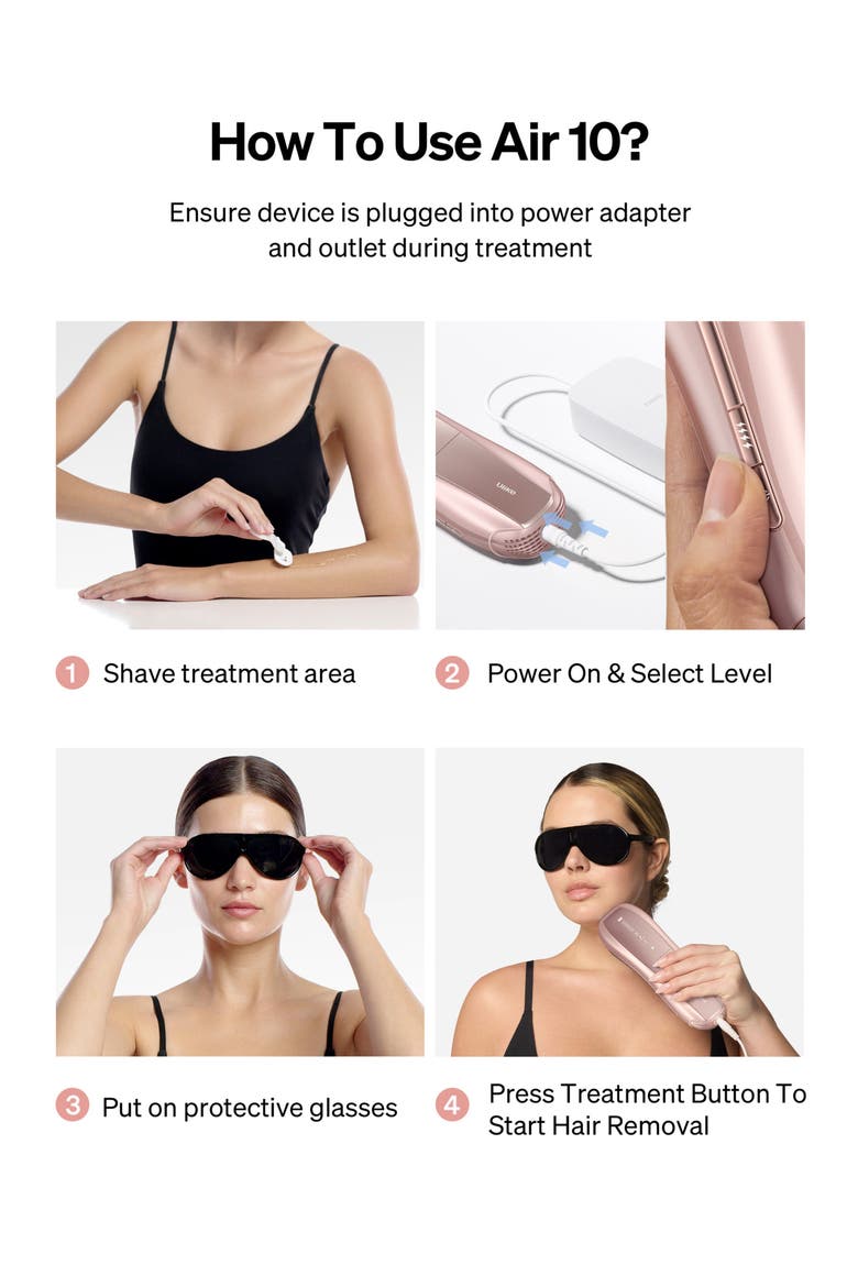 Air10 Pink Kit - Ice Cooling IPL Hair Removal Device, Alternate, color, PINK