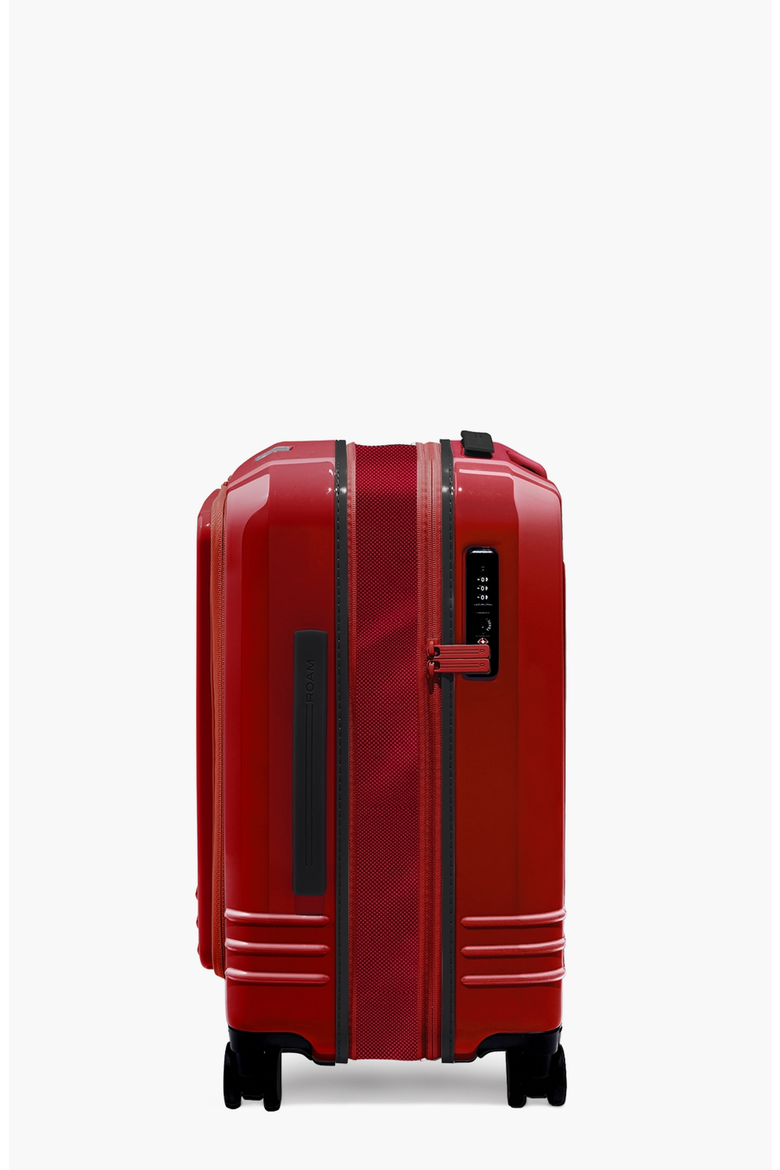 Front Pocket Expandable Carry-On, Alternate, color, Red Gloss / Black