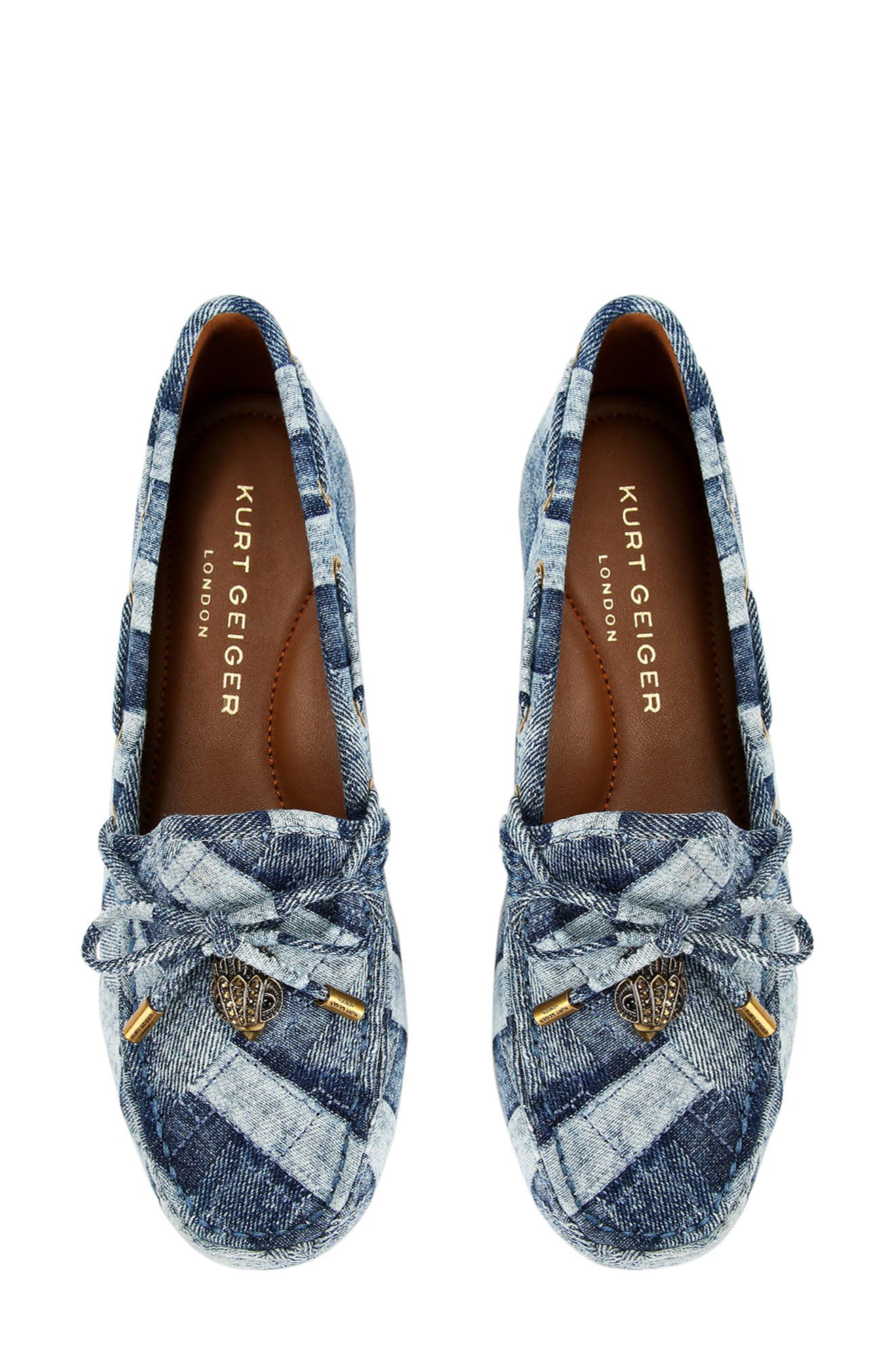 Kurt Geiger London Eagle Loafer, Alternate, color, Denim