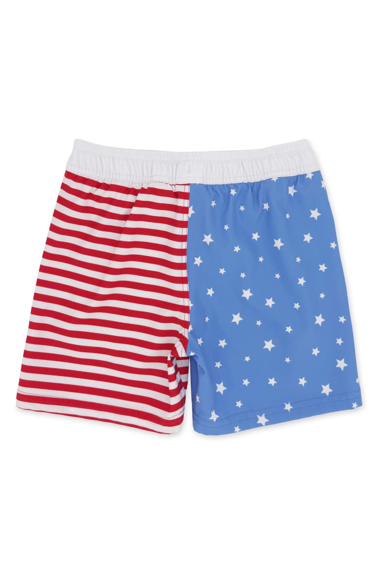 Feather 4 Arrow Kids' Volley Swim Trunks, Alternate, color, 