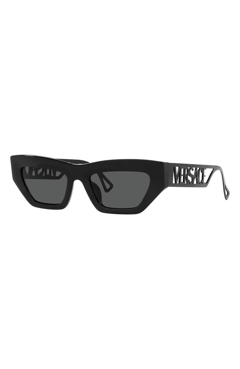 Versace 53mm Irregular Sunglasses, Alternate, color,