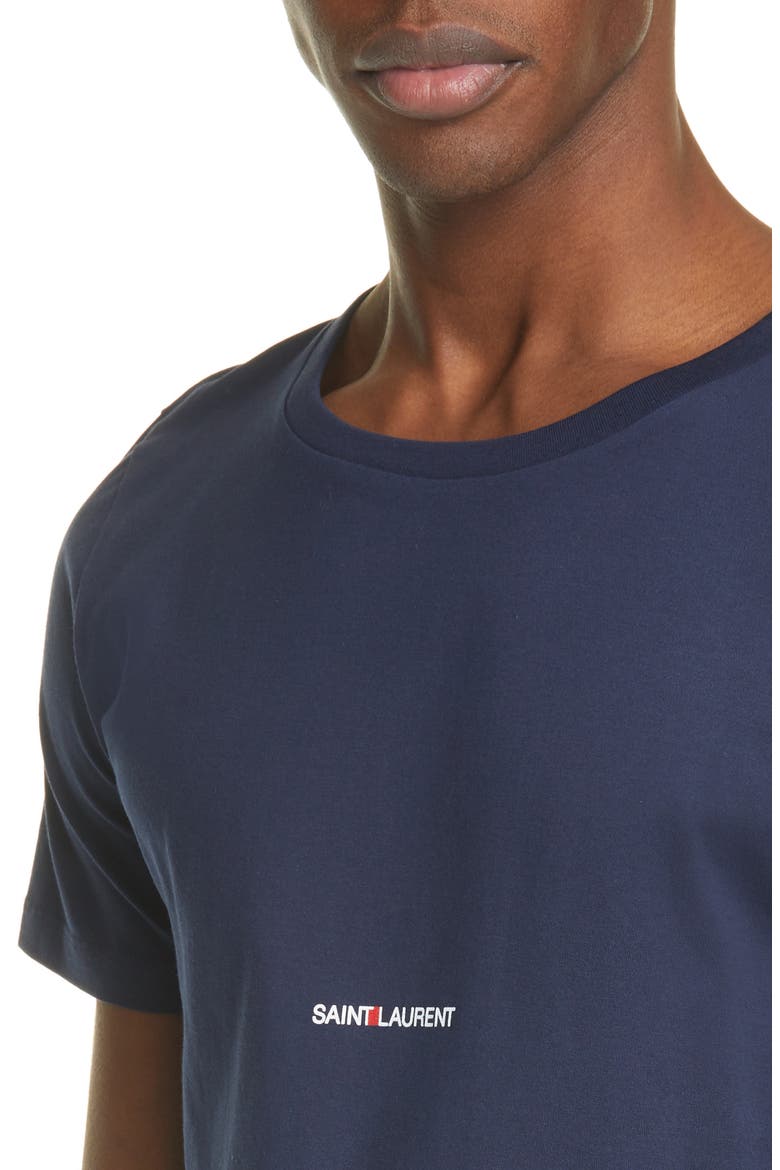 Gauche Logo T-Shirt, Alternate, color, NAVY