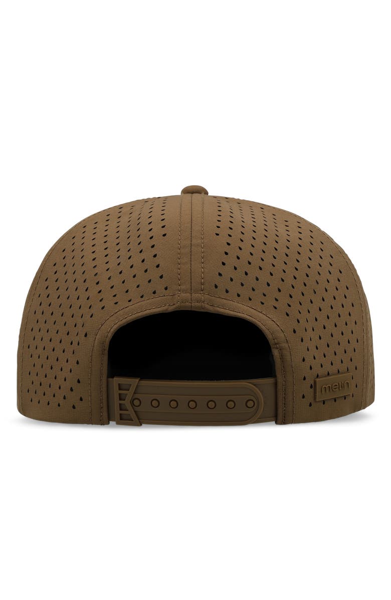 Melin Coronado Hydro Performance Snapback Hat, Alternate, color, Yellow Jacket