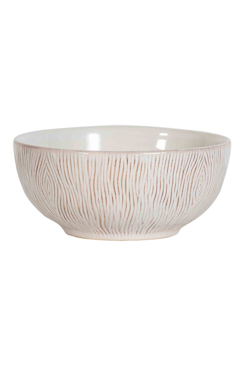 Blenheim Oak Cereal/Ice Cream Bowl, Main, color, WHITEWASH