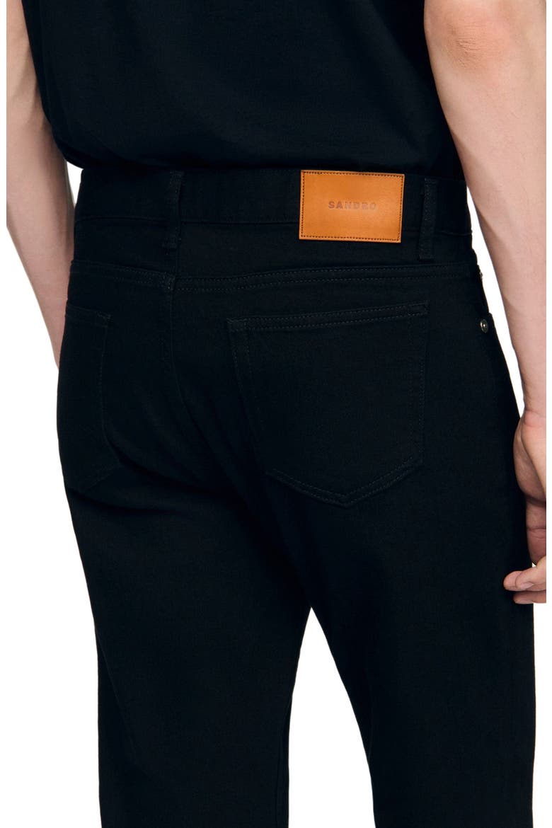 Slim-fit jeans, Alternate, color, Black