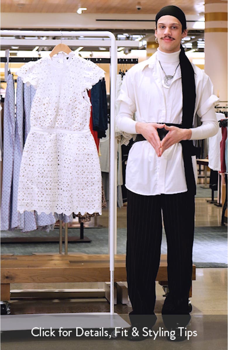 Rowen Lace Minidress, sales video thumbnail